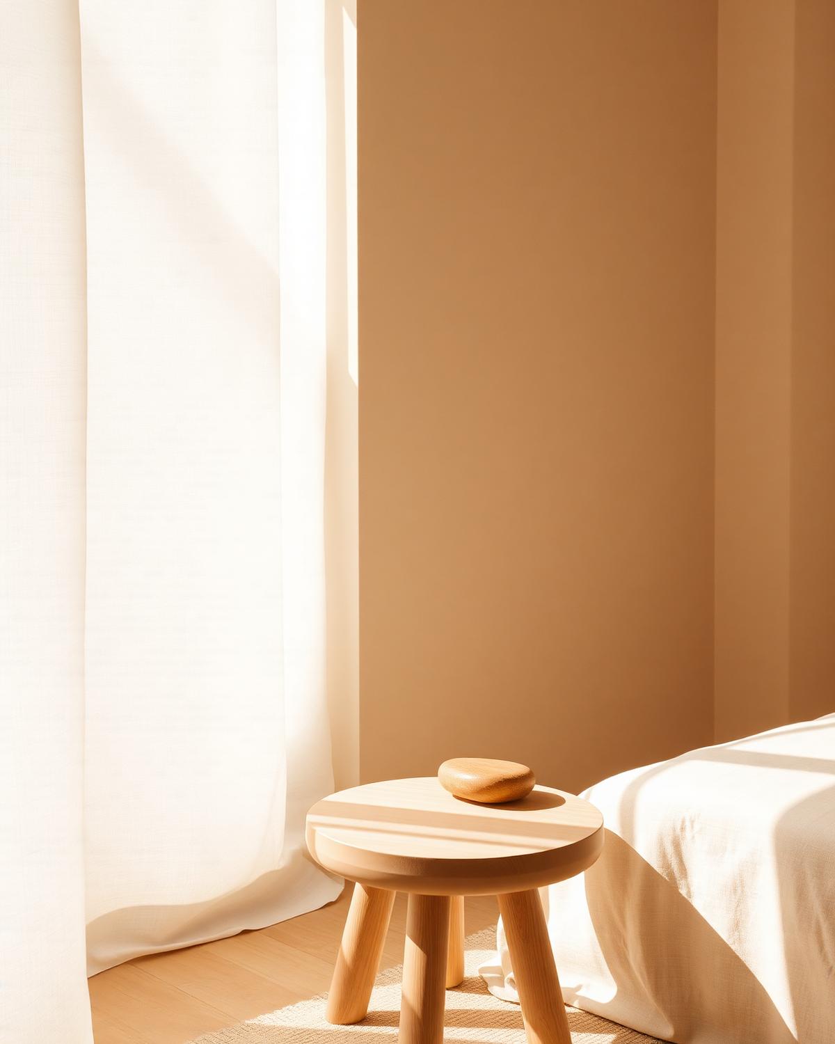 A calm reflexology studio with soft natural light